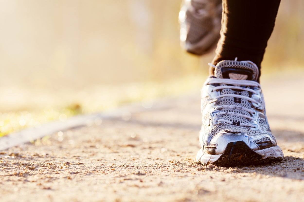 Morgensport, Laufschuhe, Bewegung