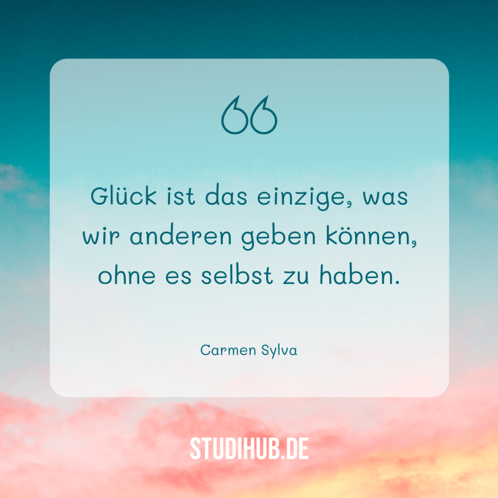 Glück Die besten 35 Zitate und Sprüche