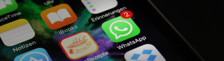 Austausch über soziale Netzwerke