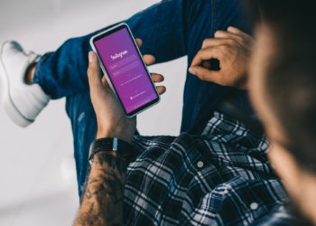 Instagram App auf dem Smartphone
