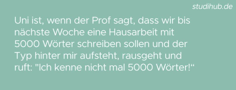 Studentensprüche Die 35 besten Sprüche über Uni & Studium!