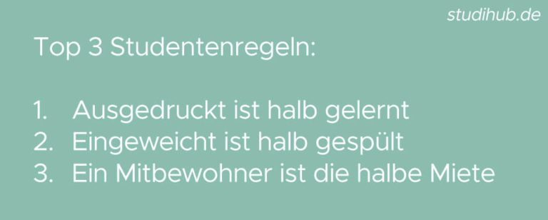 Studentensprüche Die 35 besten Sprüche über Uni & Studium!