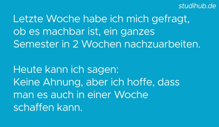 Studentensprüche Die 35 besten Sprüche über Uni & Studium!
