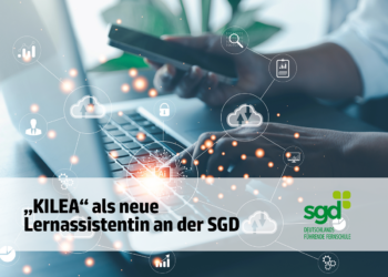 KI-Lernassistentin KILEA an der Studiengemeinschaft Darmstadt, sgd Fernschule, Schaubild